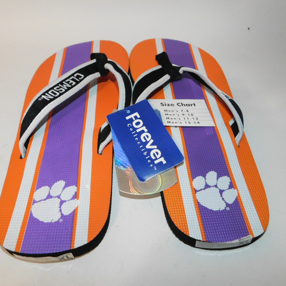 clemson flip flops